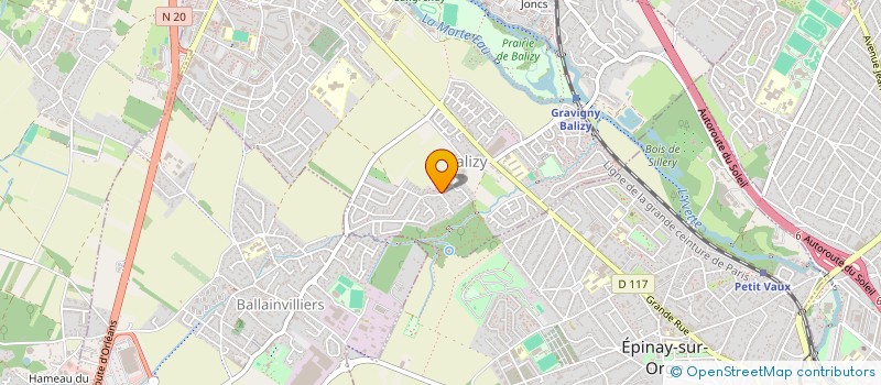 localisation de l'entreprise ROTISSERIE WISSOUS  LONGJUMEAU