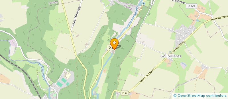 localisation de l'entreprise ROTISSEURS LES 2 K  PAVILLY