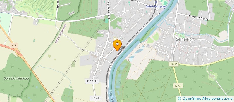 localisation de l'entreprise ROTJAN à SAINT-FARGEAU-PONTHIERRY