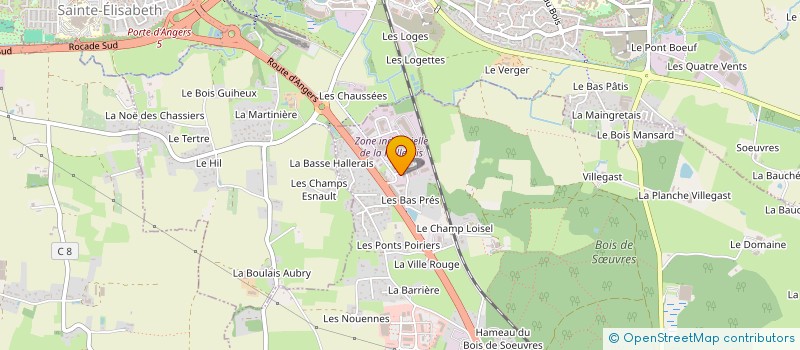 localisation de l'entreprise ROTO CONCEPT  VERN-SUR-SEICHE