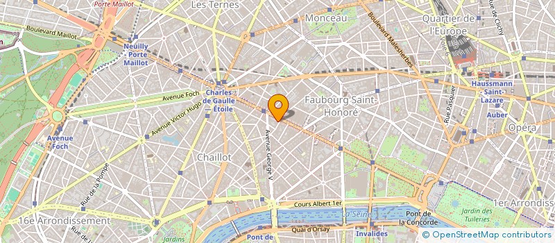 localisation de l'entreprise ROTO ELYSEES à PARIS
