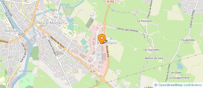 localisation de l'entreprise ROTOCONCEPT à LAVAL