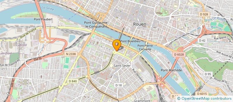 localisation de l'entreprise ROTOMAGUS à ROUEN