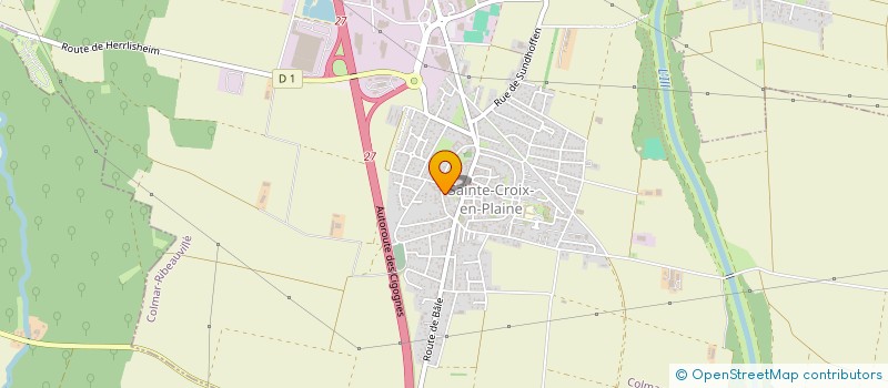 localisation de l'entreprise ROTOMATE  SAINTE-CROIX-EN-PLAINE