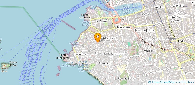 localisation de l'entreprise ROTONDE à MARSEILLE
