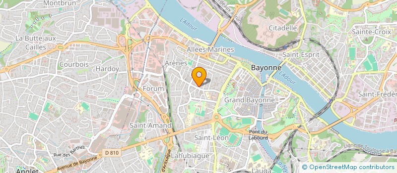 localisation de l'entreprise ROTONDE PROVENCALE à BAYONNE