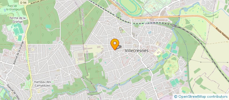 localisation de l'entreprise ROTOPHASE  VILLECRESNES