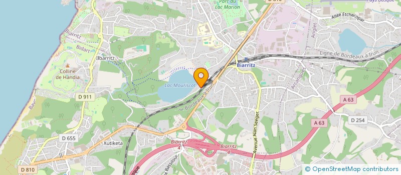 localisation de l'entreprise ROTOPOMALO à BIARRITZ