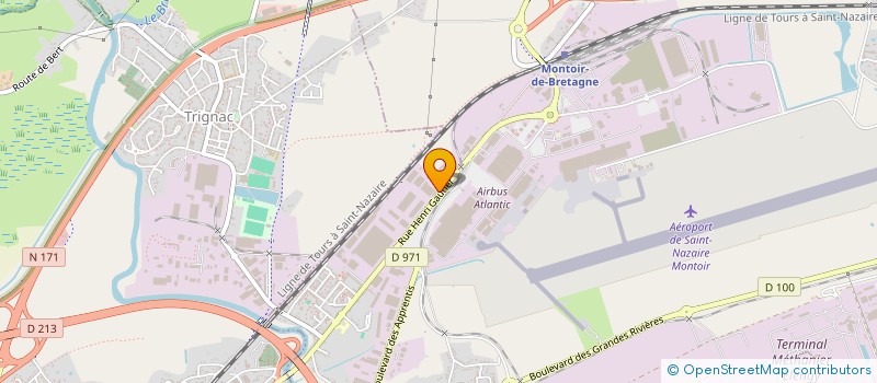 localisation de l'entreprise ROTOVIA MONTOIR DE BRETAGNE SAS à MONTOIR-DE-BRETAGNE