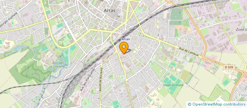 localisation de l'entreprise ROTRU DESSENNE  ARRAS