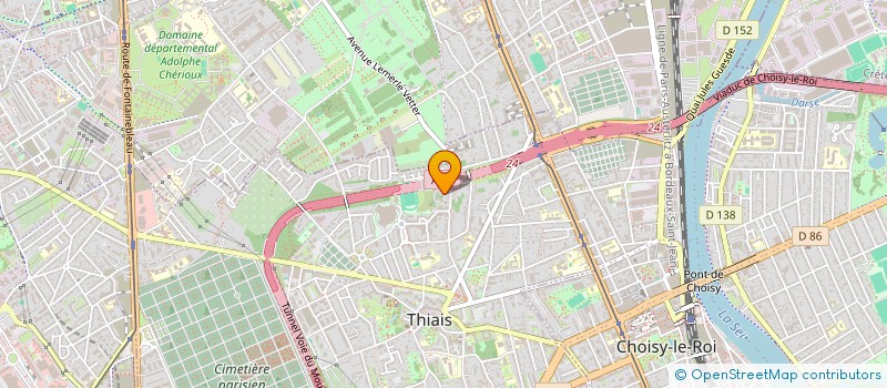 localisation de l'entreprise ROTTIGNI  VILLENEUVE-LE-ROI