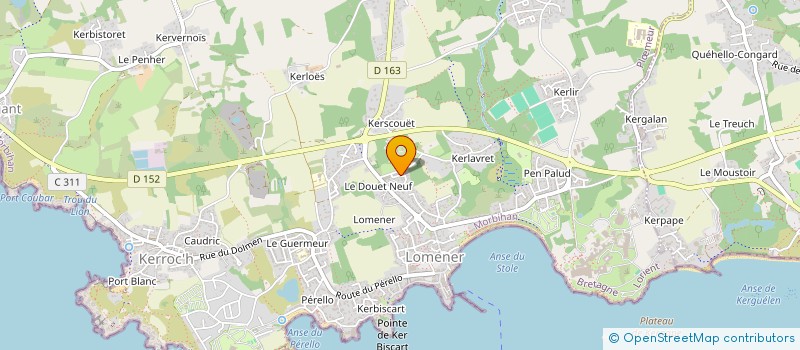 localisation de l'entreprise ROTUI MPM à PLOEMEUR