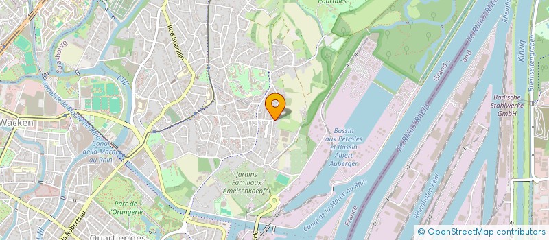 localisation de l'entreprise ROU ET GRI 2  STRASBOURG