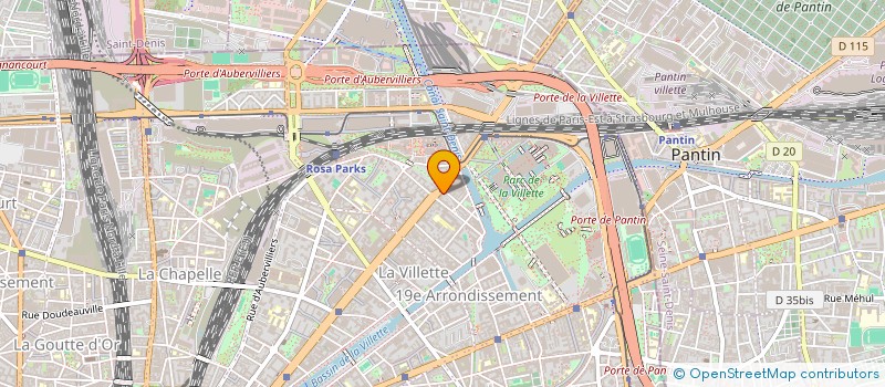 localisation de l'entreprise ROUA SERVICES  PARIS