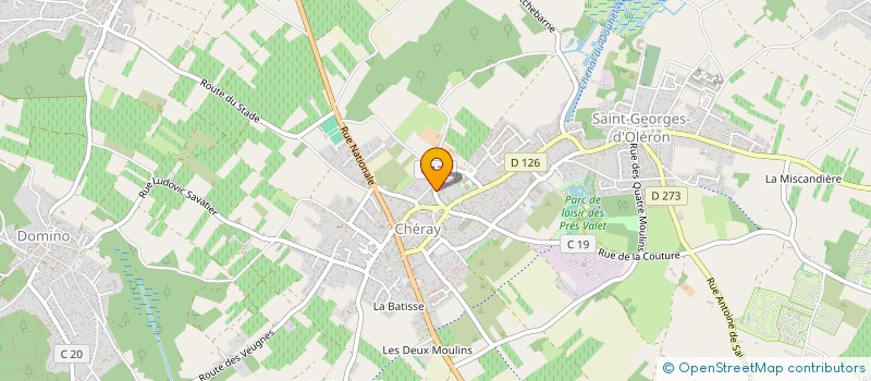 localisation de l'entreprise ROUAG & FILS  SAINT-GEORGES-D'OLERON