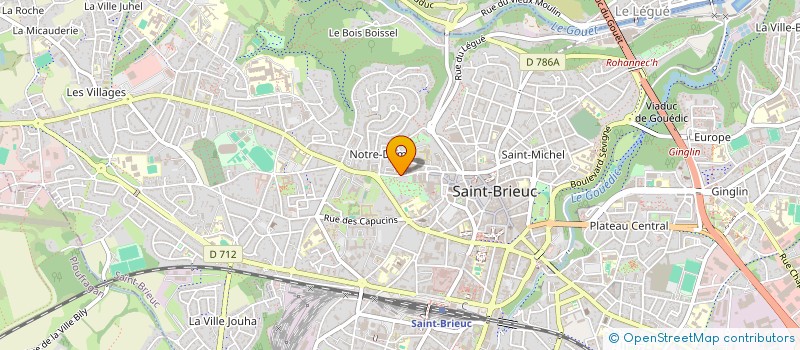 localisation de l'entreprise ROUANEZ à MORLAIX