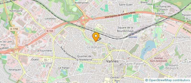 localisation de l'entreprise ROUANEZ KARET à VANNES