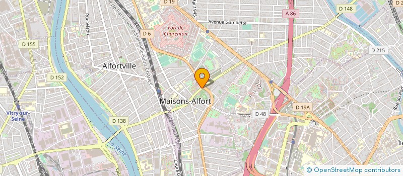 localisation de l'entreprise ROUARH à MAISONS-ALFORT