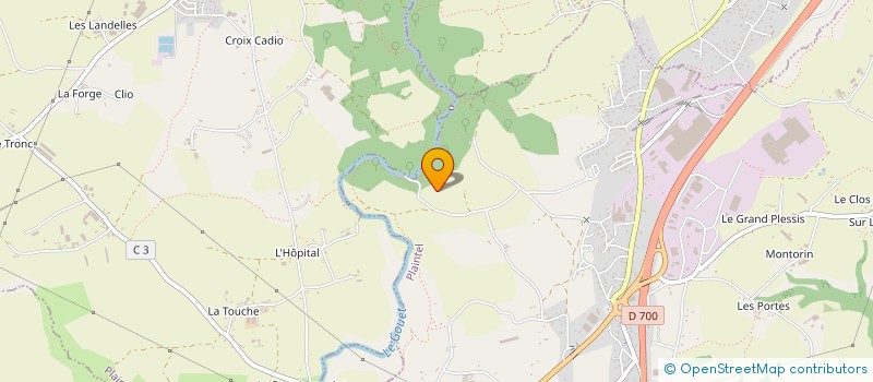 localisation de l'entreprise ROUAULT HOLDING  PLAINTEL