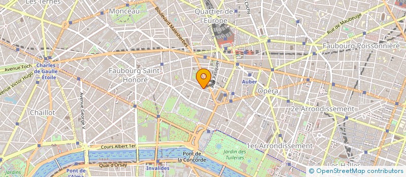 localisation de l'entreprise ROUAUX PATRIMOINE à PARIS