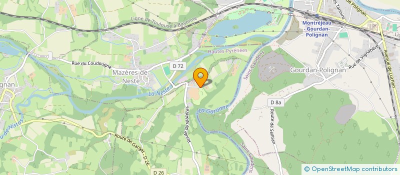 localisation de l'entreprise ROUBACAMP  TIBIRAN-JAUNAC