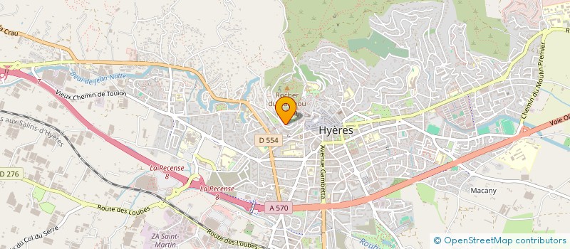 localisation de l'entreprise ROUBAUD SAS  LANTON