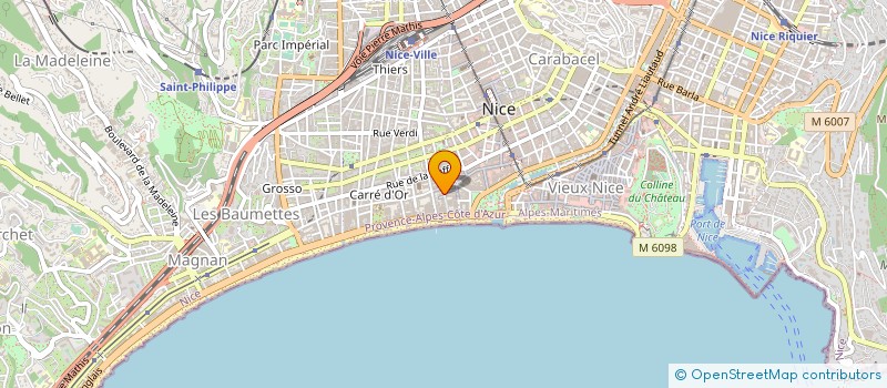 localisation de l'entreprise ROUBAULT ET LOZIVIT à NICE