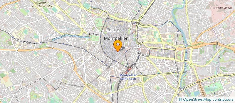 localisation de l'entreprise ROUBEAU J ET FARINA B à MONTPELLIER