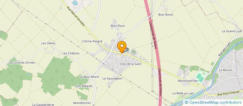 localisation de l'entreprise ROUBINET ET FILLE à PANNES