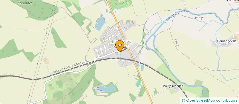 localisation de l'entreprise ROUBINET LAVIGNE  COURCELLES-SUR-NIED