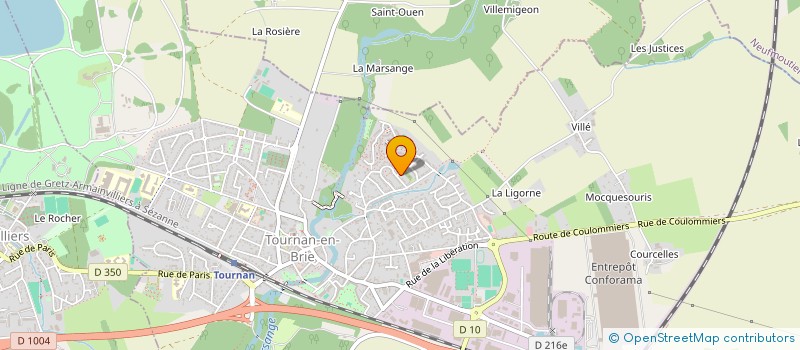 localisation de l'entreprise ROUBROKE  TOURNAN-EN-BRIE