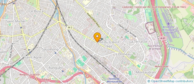 localisation de l'entreprise ROUBY à TOULOUSE