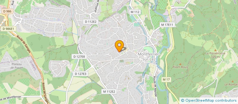 localisation de l'entreprise ROUCAUTE  MONTFERRIER-SUR-LEZ