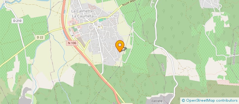 localisation de l'entreprise ROUCAYROL MALI  LA CALMETTE