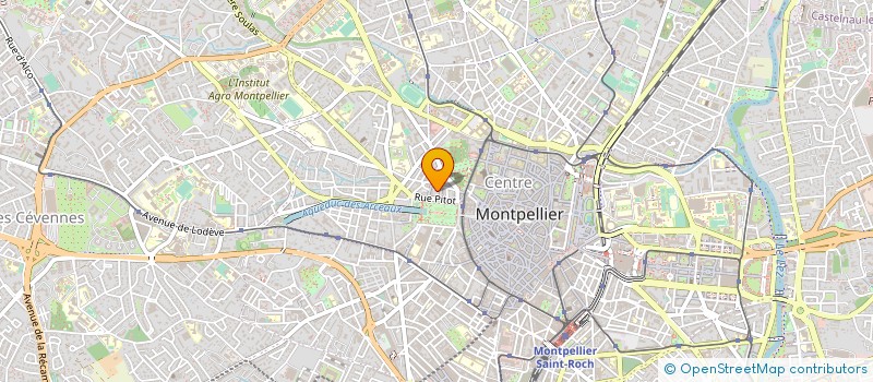 localisation de l'entreprise ROUCH ACOUSTIQUE à MONTPELLIER