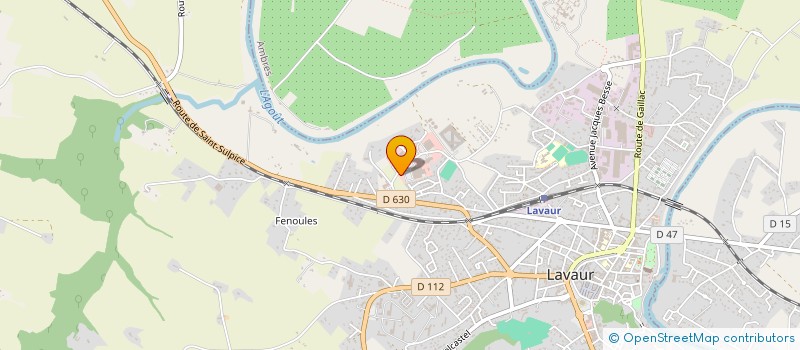 localisation de l'entreprise ROUCH  INVEST  LAVAUR