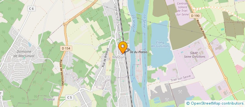 localisation de l'entreprise ROUCHETEAU  MEDAN