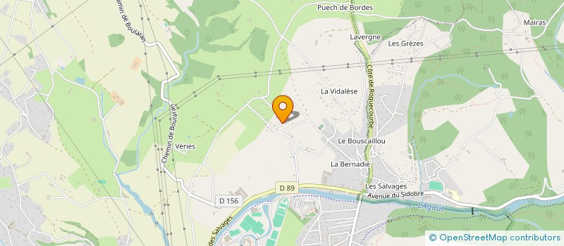 localisation de l'entreprise ROUDET IMMO  CASTRES