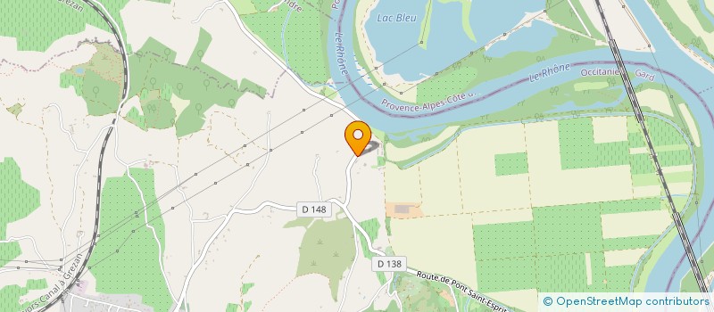 localisation de l'entreprise ROUDIL FRERES  BAGNOLS-SUR-CEZE