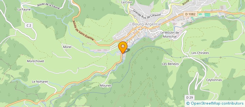 localisation de l'entreprise ROUDON - BUNIAZET à BURDIGNES