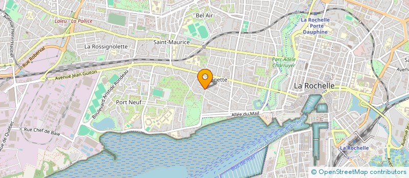 localisation de l'entreprise ROUE LIBRE  LA ROCHELLE