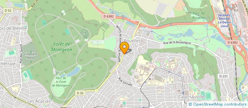 localisation de l'entreprise ROUELLES MENE LA DANSE à LE HAVRE