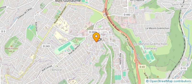 localisation de l'entreprise ROUEN 76 PRO BOXE  BIHOREL