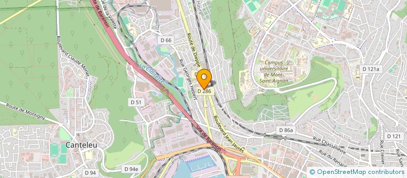 localisation de l'entreprise ROUEN ACTION TEAM SARL à DEVILLE-LES-ROUEN