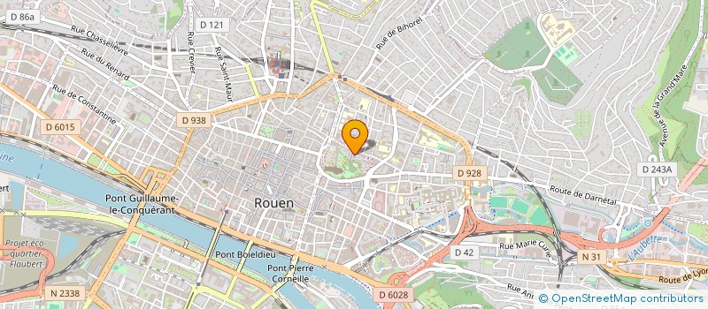 localisation de l'entreprise ROUEN AETERNA à ROUEN