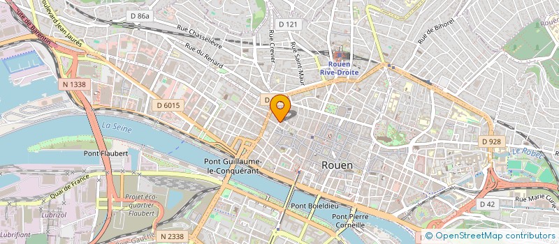 localisation de l'entreprise ROUEN BANGLA ALIMENTATION à ROUEN