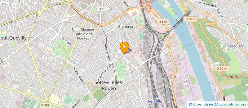 localisation de l'entreprise ROUEN CARRELAGE à SOTTEVILLE-LES-ROUEN