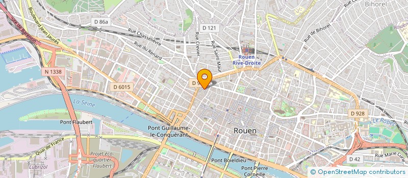 localisation de l'entreprise ROUEN CAUCHOISE  ROUEN