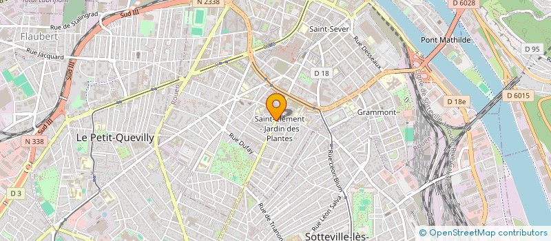 localisation de l'entreprise ROUEN DENTAIRE à ROUEN