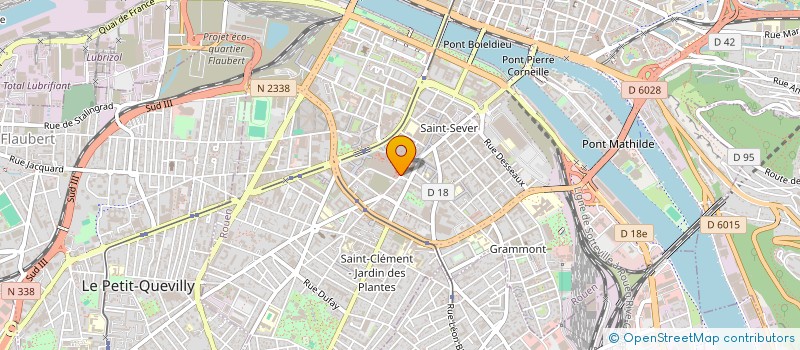 localisation de l'entreprise ROUEN ECHECS à ROUEN